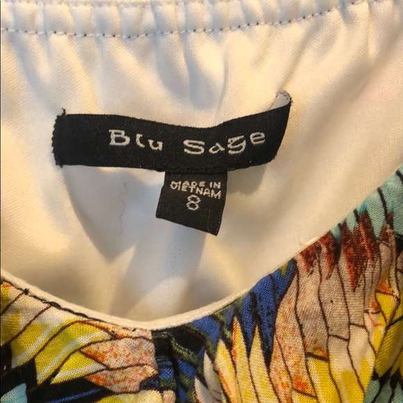 Blu sage dress - Picture 2 of 2